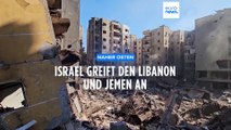 Mehr als 40 Tote bei israelischen Angriffen im Libanon