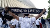 Atlético vs. Real Madrid: Aficionados merengues se agrupan afuera del Santiago Bernabéu previo al Derbi Madrileño