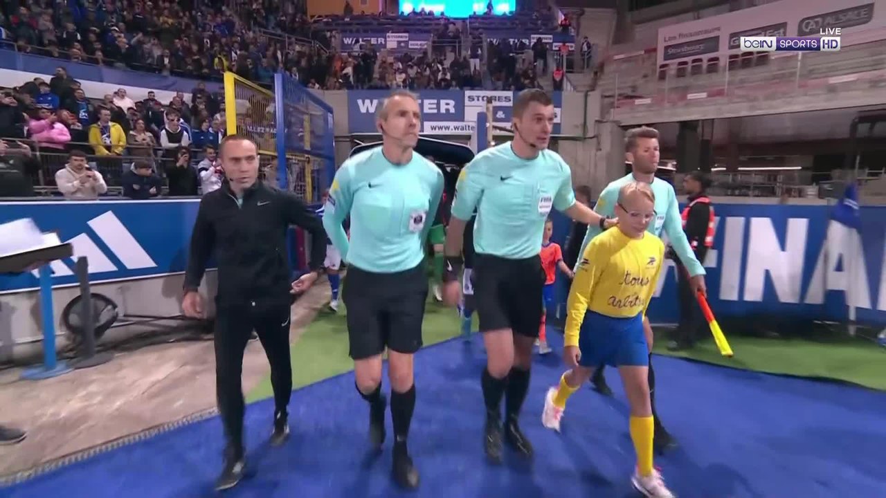 HL Players Entrance Strasbourg vs Marseille video Dailymotion