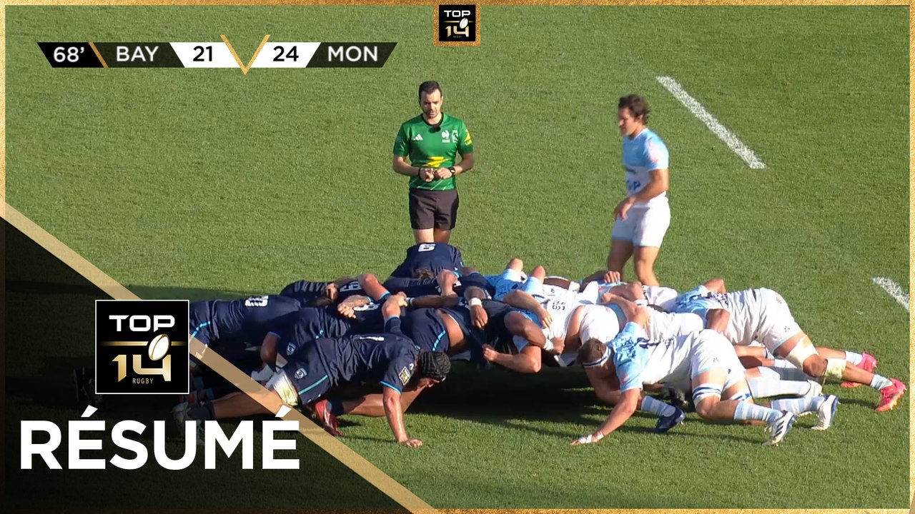TOP 14 Saison 2024-2025 J04 - Résumé Aviron Bayonnais - Montpellier Hérault Rugby