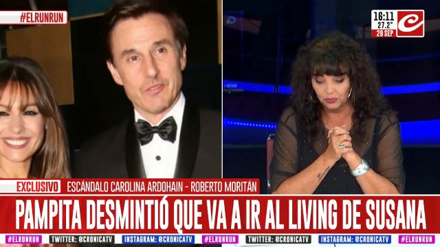 Escándalo Pampita - Moritan: las descalificaciones del ex marido de la modelo