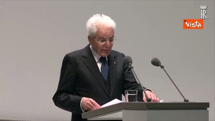 Mattarella cita Adenauer: "Ue da sogno a speranza, ora necessit?"