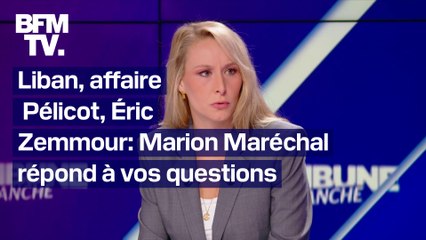 Video herunterladen: Liban, affaire Pélicot, Éric Zemmour: Marion Maréchal répond à vos questions dans La Capsule de BFM Politique