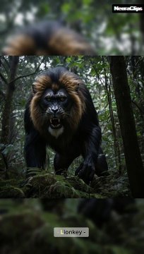 Incredible Lion Fusion Mind Blowing Creatures Formed by Fusing Different Species #short #hybrid