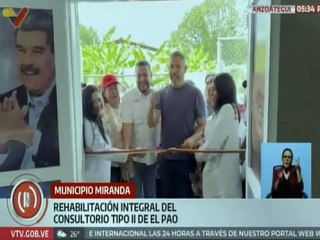 Anzoátegui | Reinauguración del C.P.T. II "El Pao" favorecerá a las familias del municipio Miranda