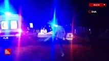 Bilecik'te kamyonet iki araçla çarpıştı
