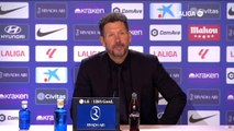 Simeone, más enfadado que nunca, carga contra Courtois tras lo sucedido