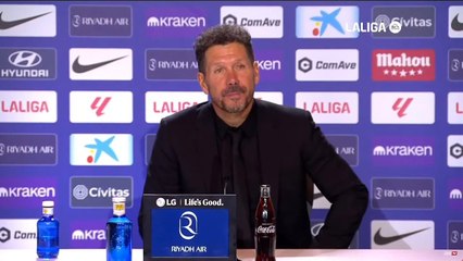 Simeone, más enfadado que nunca, carga contra Courtois tras lo sucedido