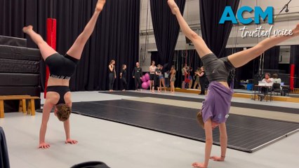 Acrobatic hopefuls flip into circus degree restart