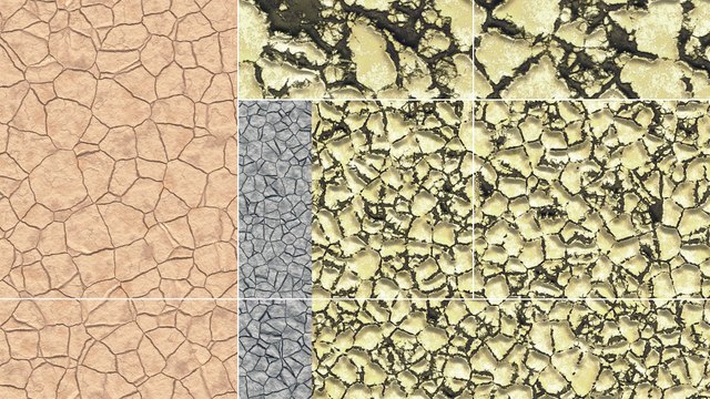 10 Cracked Ground Background Textures