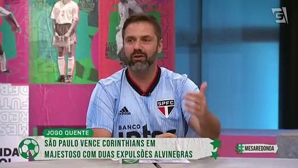 São-paulino, comediante Fábio Rabin queria troco de goleada de 6 a 1 no Corinthians