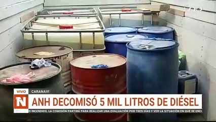 5 mil litros de diesel