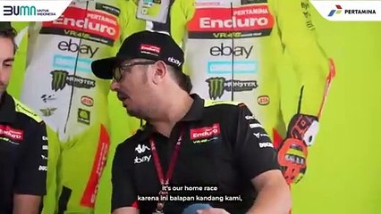 Download Video: Paddock Pertamina Enduro VR46 Racing Team di MotoGP Mandalika 2024