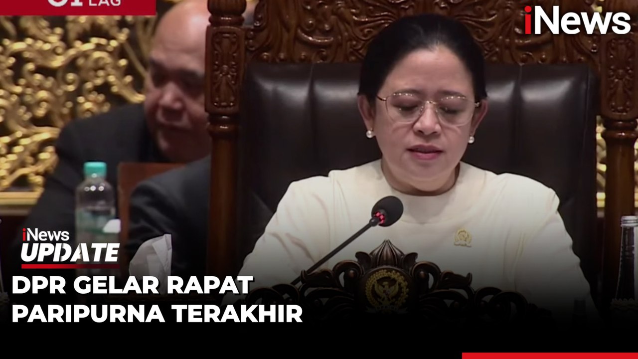 DPR Gelar Rapat Paripurna Terakhir Hari Ini, 217 Anggota Hadir Fisik dan 59 Izin