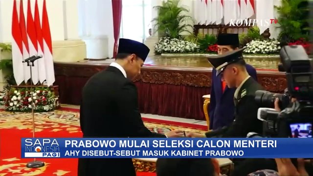 Prabowo Mulai Seleksi Menteri, Komposisi Terbaik Kabinet Prabowo-Gibran Dinanti