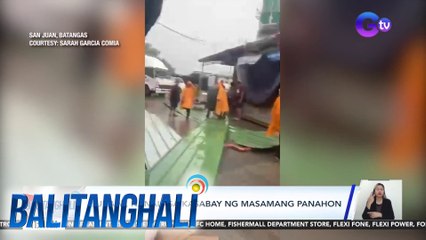 Buhawi, nanalasa kasabay ng masamang panahon | Balitanghali
