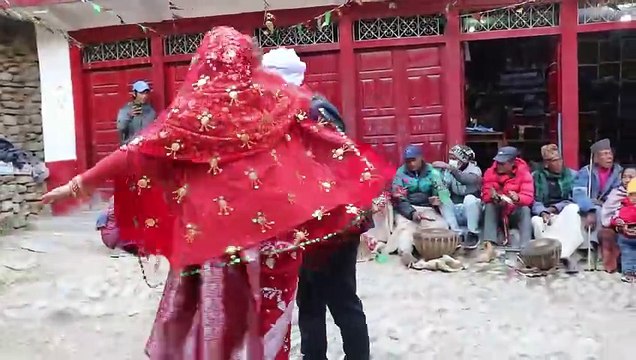 Bride and Groom Dancing in Naumati Baja | Marriage in Nepal |