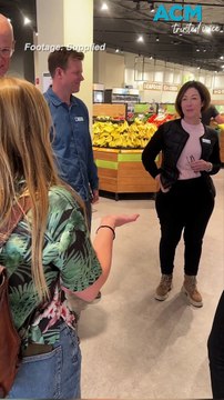 Aussie shopper confronts Woolworths CEO in busy supermarket