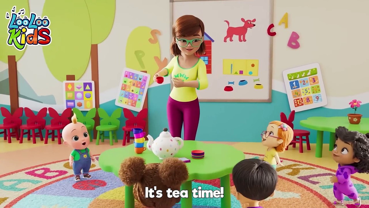 Splish, Splash Bubble, Bubble LooLoo Kids Nursery Rhymes and Kids