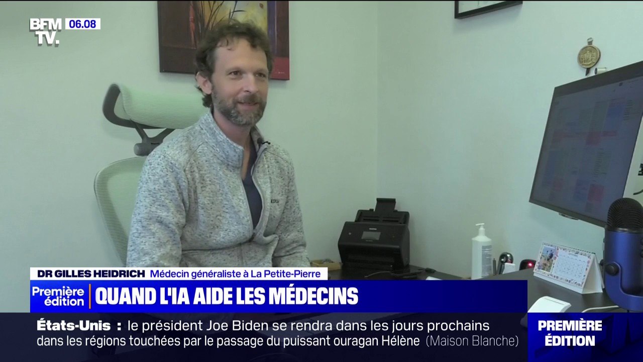"Je suis moins devant l'écran et je regarde plus les gens": quand l'intelligence artificielle aide les médecins lors des consultations