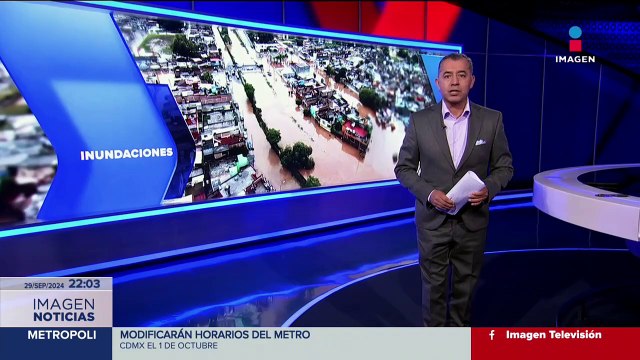 Desfogue controlado de la presa Cointzio, en Morelia, deja inundaciones