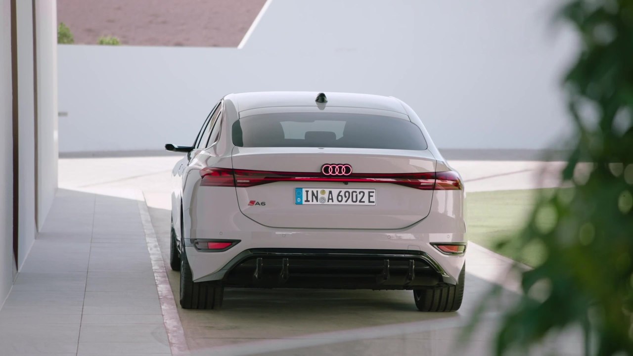 Der Audi A6 e-tron - Innovative Lichttechnologie