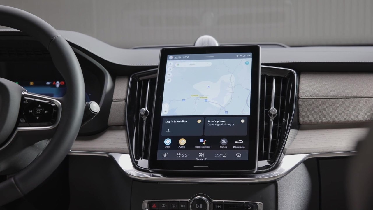 Der neue Volvo XC90 - Neues Infotainmentsystem