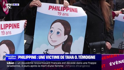 "J'ai tout fait pour que ce qui m'est arrivé ne se répète pas": la première victime de Taha O., meurtrier présumé de Philippine, témoigne