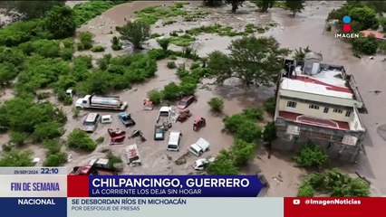 Huracán John: La creciente del río Huacapa destruye el barrio de San Isidro