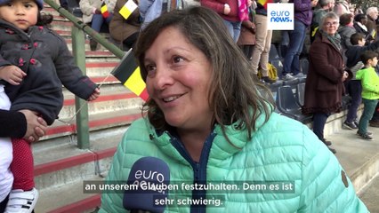 Papst bittet in Belgien um Vergebung für Missbrauchsfälle in der Kirche