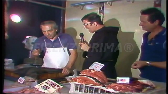 Chi sono, cosa fanno di Padre Ugolino. Polleria Travisan. Mercato Centrale San Lorenzo Firenze. '81