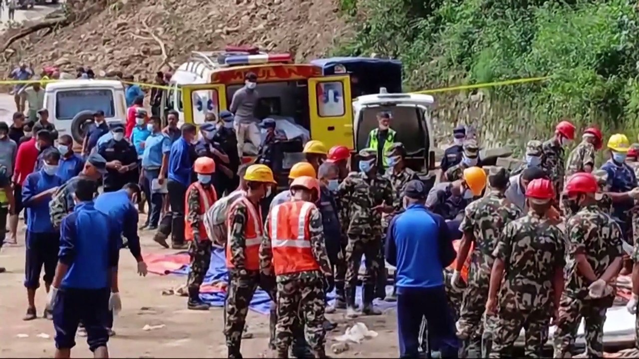 Nepal races time to search for landslide survivors as deaths rise