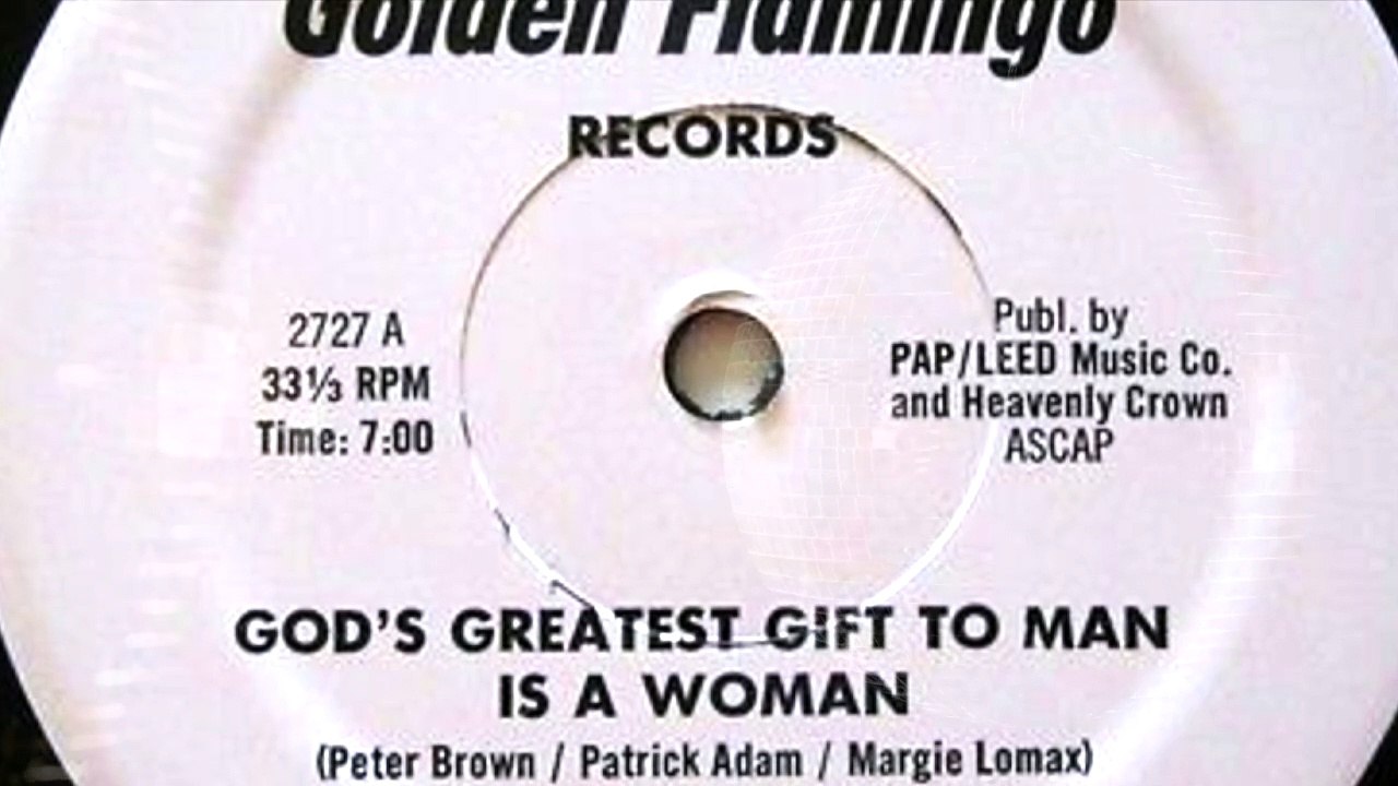 Margie Lomax ‎ God's Greatest Gift To Man Is A Woman Vidéo Dailymotion