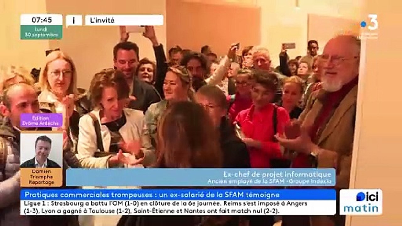 L'invité de France Bleu Drôme Ardèche : un ex-salarié de la SFAM témoigne