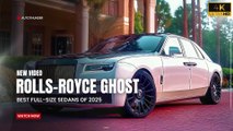 2025 Rolls-Royce Ghost: Ultimate Full-Size Luxury Sedan!