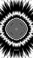 Monochrome Hypnosis- A Mesmerizing Black and White Illusion