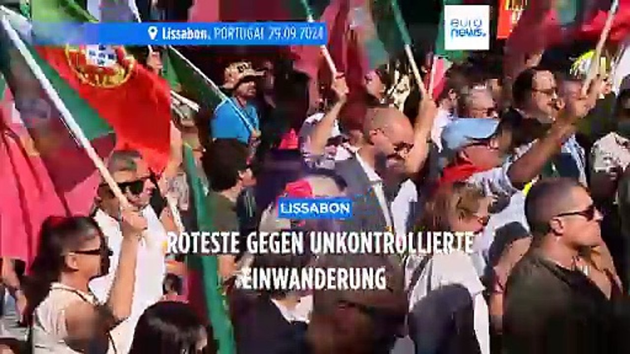 Portugal: Tausende demonstrieren gegen 'unkontrollierte Einwanderung'