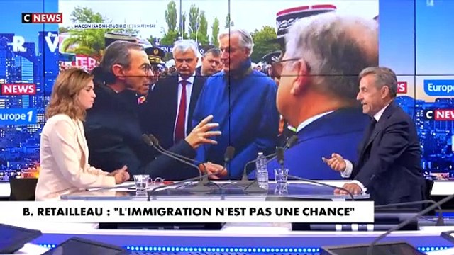Nicolas Sarkozy sur CNews : Arrêtons de scander que l'immigration est une chance. En réalité, l'immigration est un problème, et je vous le dis venant moi-même d'une famille d'immigrés