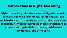 All about Digital Marketing
