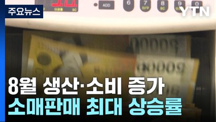 생산·소비 함께 증가...내수 본격 회복 예단 일러 / YTN