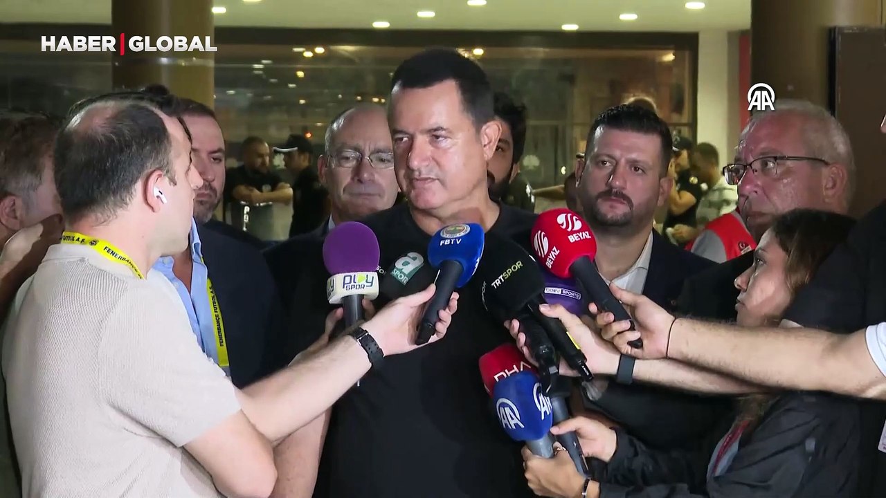 Fenerbahçe Asbaşkanı Acun Ilıcalı'dan hakem tepkisi: "Garip şeyler var"