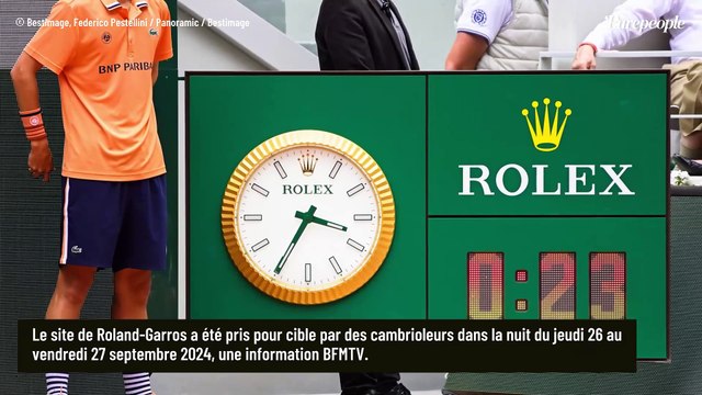 Roland-Garros victime d'un cambriolage : quels biens ont donc été dérobés ?