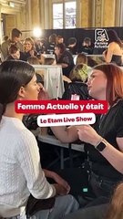 Dans les backstages du Etam live Show