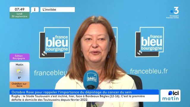 Octobre rose : Geneviève Berger, secrétaire de l'association Carpe Diem 21