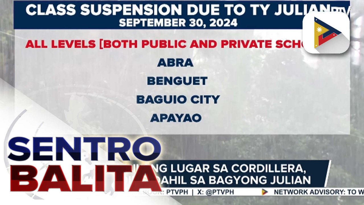 Ilang lugar sa Cordillera Region, apektado na ng pagguho ng lupa; Binga at Ambuklao Dam, nagpapakawala na ng tubig sa harap ng patuloy na pag-ulan