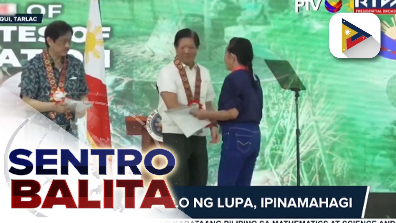Pagkakautang ng higit 3K na agrarian reform beneficiaries sa Tarlac, binura na ng pamahalaan; kita ng mga magsasaka, inaasahang tataas pa