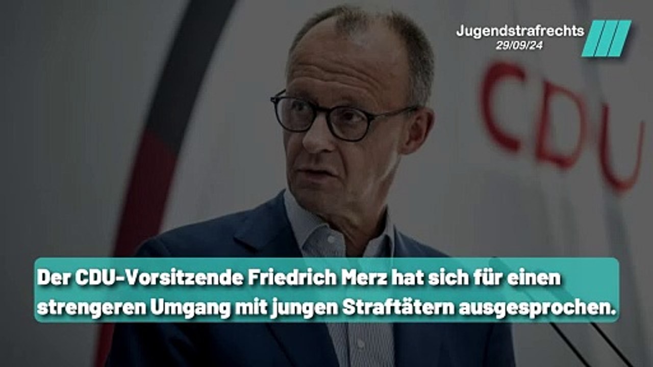 Für einen strengeren Umgang mit jungen Delinquenten