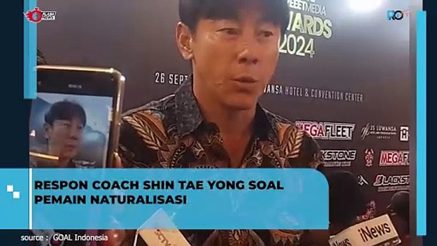 Ternyata Ini Respon Coach Shin Tae-yong Tentang Naturalisasi