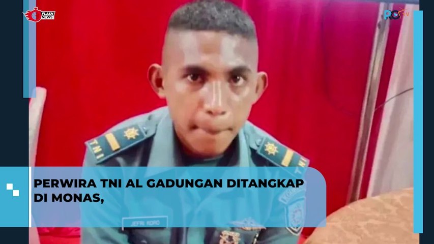 Viral Perwira TNI AL Gadungan Diamankan di Monas