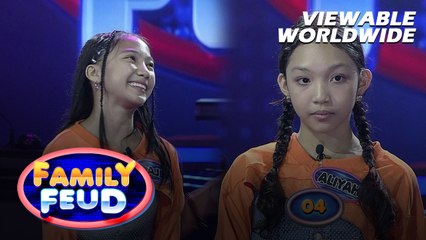 Family Feud: CUTESY KIDS NG LIL PEEPZ, UMUBRA KAYA ANG PAGKA-CUTE SA JACKPOT ROUND? (Episode 574)